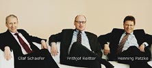 Olaf Schaefer, Frithjof Reitter und Henning Patzke