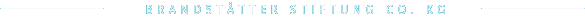 Brandstätter Stiftung Co. KG