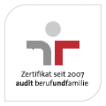 Zertifikat seit 2007 audit beruf und familie